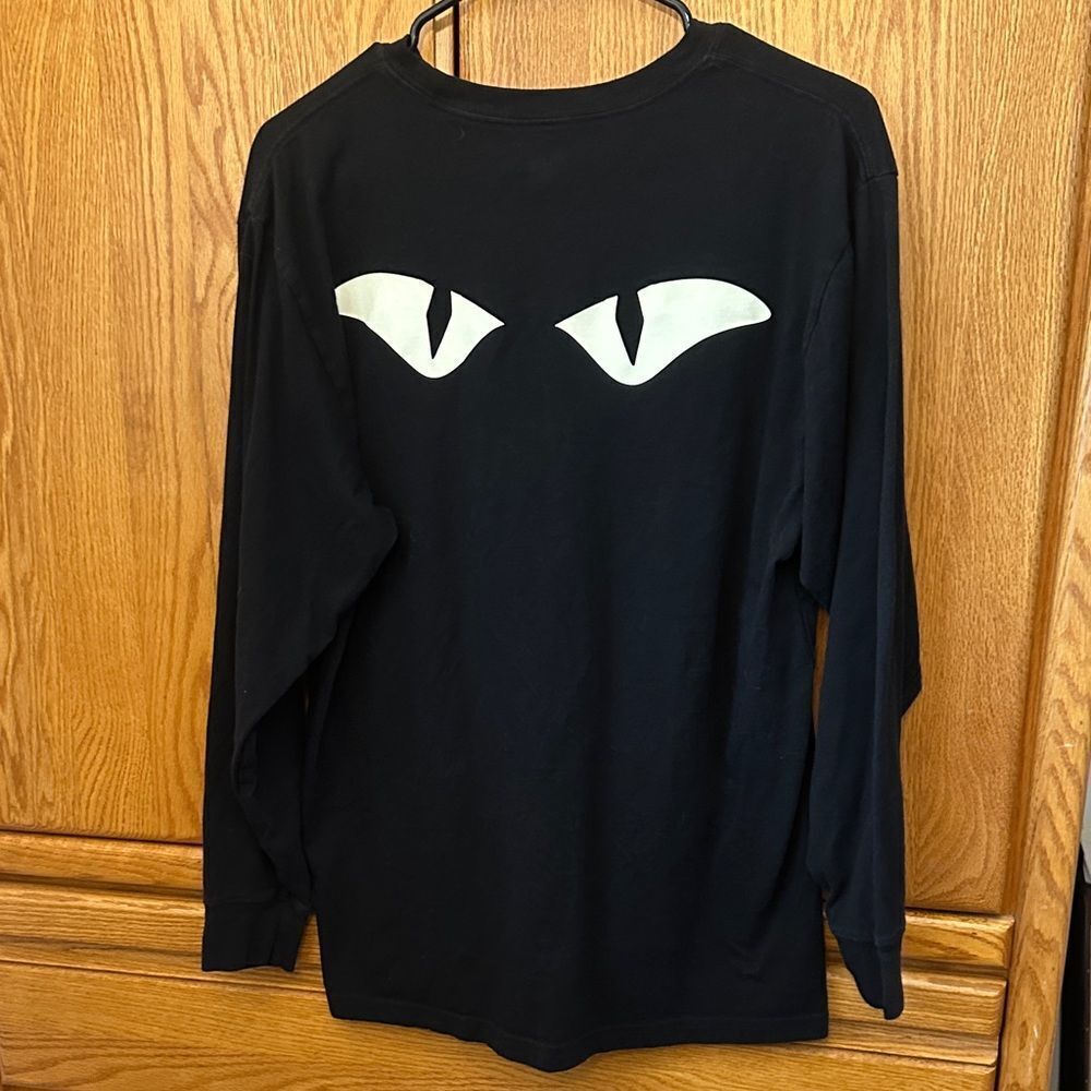 Pink long sleeve campus tee Halloween